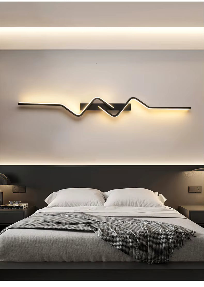 Moderne Spiraal LED-wandlamp