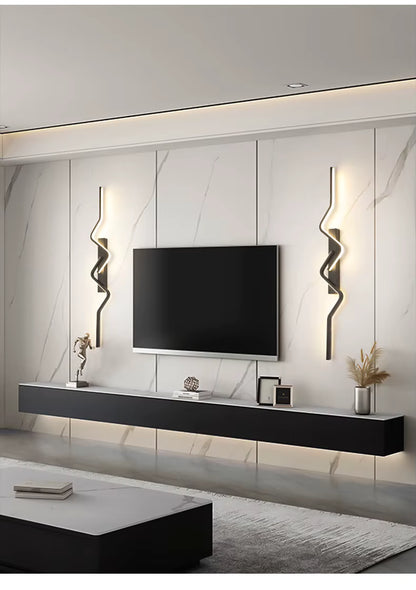 Moderne Spiraal LED-wandlamp